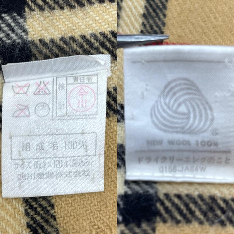 バーバリー BURBERRY マフラー マフラー ノバチェック 大判 マフラー ストール - ベージュ / ベージュ / beige レディース USED 古着 中古 50166963