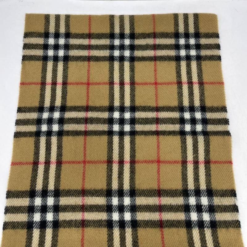 バーバリー BURBERRY マフラー マフラー カシミヤ カシミア 100% ノバチェック マフラー イングランド製 - ベージュ / ベージュ / beige レディース USED 古着 中古 50166965