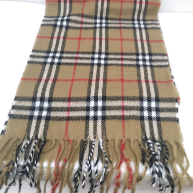 バーバリー BURBERRY マフラー マフラー ノバチェック ウール マフラー イングランド製 - ベージュ / ベージュ / beige レディース USED 古着 中古 50166975