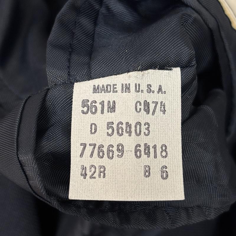 リーバイス Levi s ジャケット、上着 ジャケット、ブレザー STA-PREST ACTION 70-80年代 USA製 ビンテージ スタプレ 2B テーラード ジャケット 42 紺 / ネイビー / navy メンズ USED 古着 中古 50167015