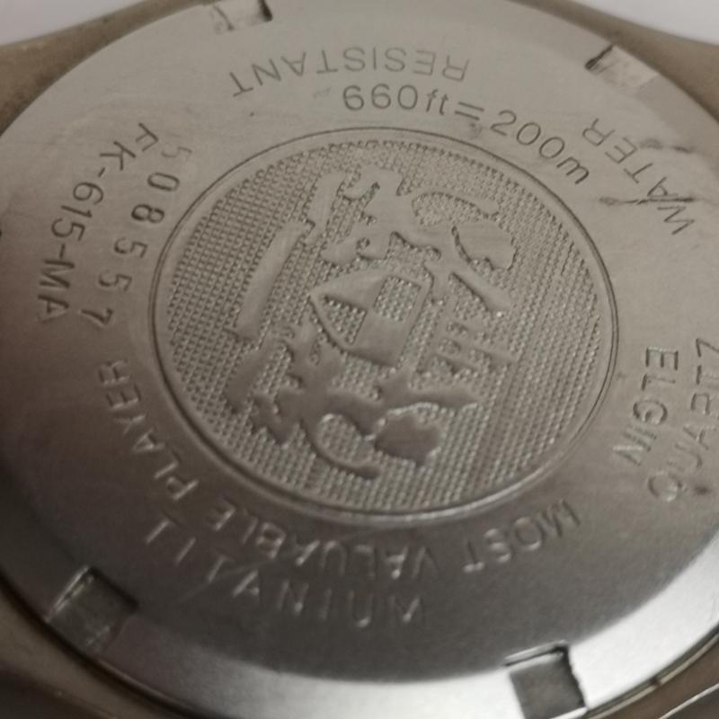 古着 USED 腕時計 アナログ(クォーツ式) ELGIN エルジン FK-615-MA アナログ 腕時計 - 銀 / シルバー / silver color メンズ USED 古着 中古 50167106