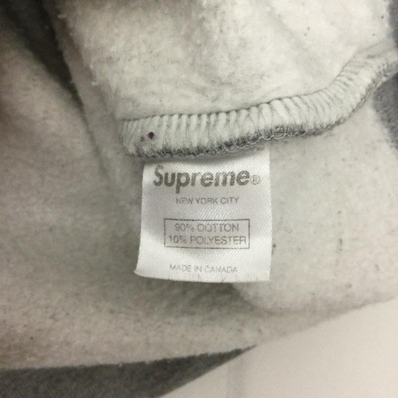 シュプリーム Supreme パーカー 長袖 supreme UNIVERSITY ZIP HOODIE L ロゴ、文字 灰 / グレー / gray メンズ USED 古着 中古 50167138