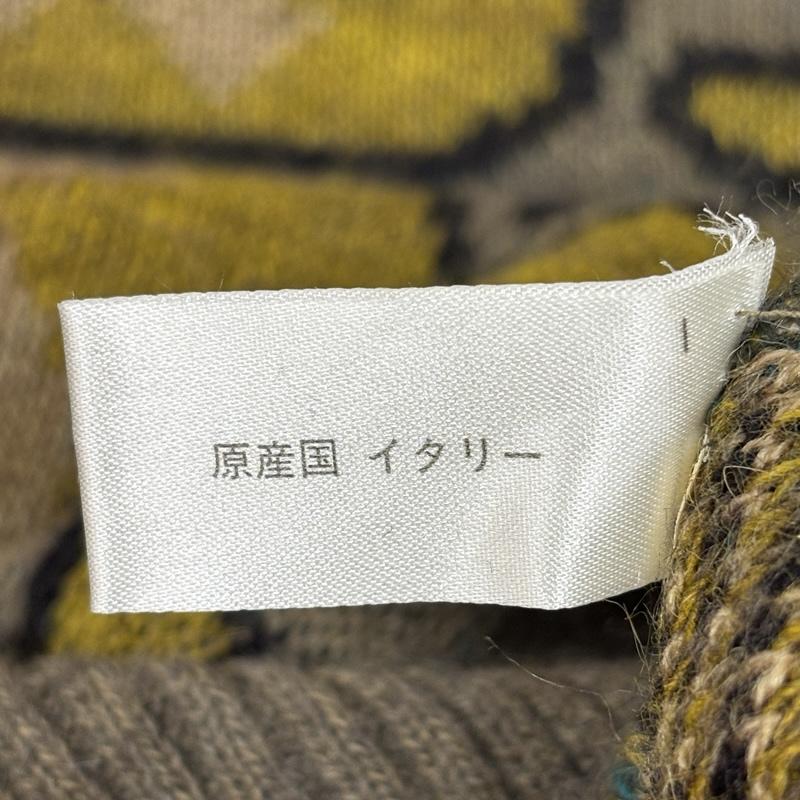 古着 USED ニット、セーター 長袖 OLIVER イタリア製 総柄 ニット セーター D-TK-2013 S メンズ USED 古着 中古 50167323