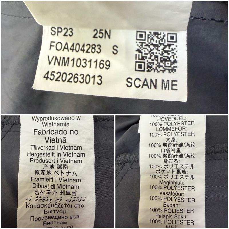 オークリー OAKLEY ジャケット、上着 ジャンパー、ブルゾン Latitude Anor アノラックパーカー foa404283 M 無地 X ロゴ、文字 灰 / グレー / gray X 黒 / ブラック / black メンズ USED 古着 中古 50167349