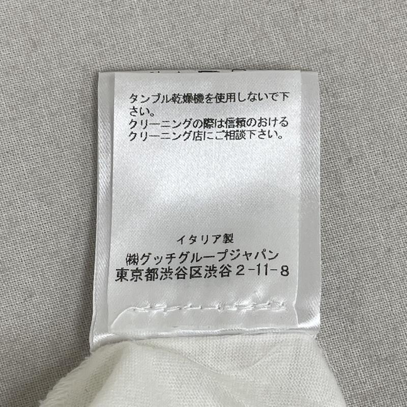 アレキサンダーマックイーン ALEXANDERMCQUEEN Tシャツ 半袖 イタリア製 スカル 鯉 和柄 グラフィック プリント Tシャツ カットソー 38 白 / ホワイト / white レディース USED 古着 中古 50167428