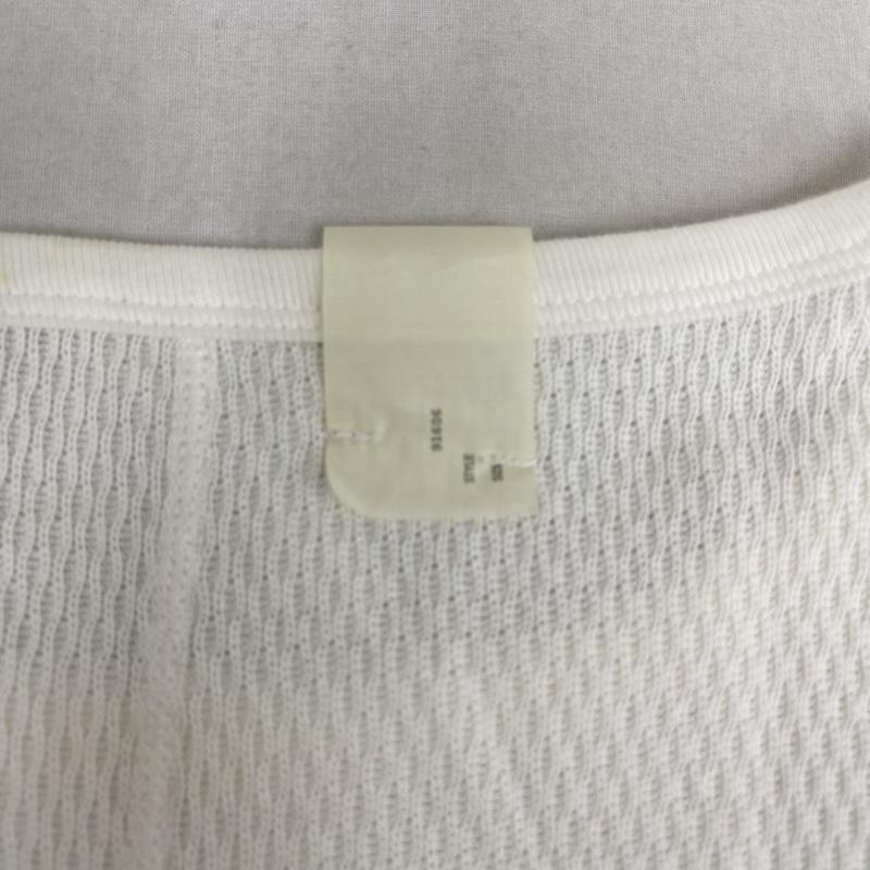 エヌハリウッド N.HOOLYWOOD Tシャツ 長袖 日本製 43pieces クルーネックサーマル カットソー ロンT 36 白 / ホワイト / white メンズ USED 古着 中古 50167455