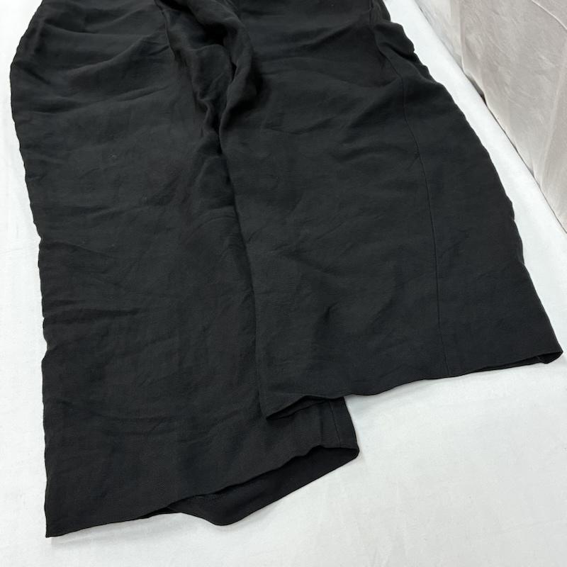 バーバリーロンドン Burberry London ボトムス ボトムス 裏ノバチェック 麻 リネン レーヨン セーラー ワイド パンツ 44 レディース USED 古着 中古 50167475