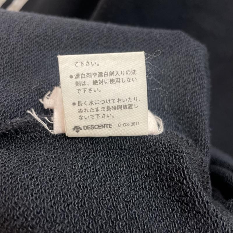 アディダス adidas トレーナー 長袖 90s デサント製 ヴィンテージ Vネック ビッグ ロゴ スウェット 0 黒 / ブラック / black X 白 / ホワイト / white X 緑 / グリーン / green メンズ USED 古着 中古 50167509