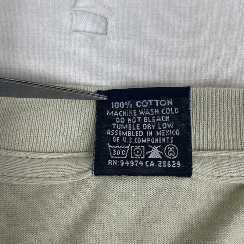 ステューシー STUSSY Tシャツ 半袖 90s 紺タグ メキシコ製 ルースター プリント Tシャツ カットソー L オリーブグリーン / オリーブグリーン / メンズ USED 古着 中古 50167544