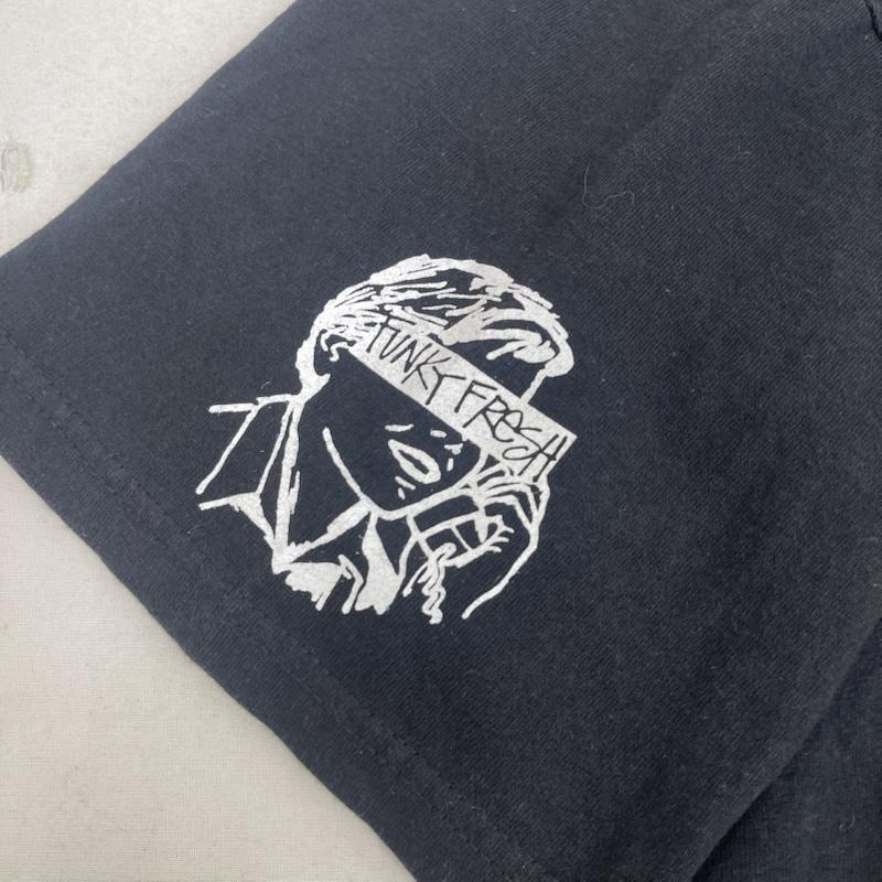 ステューシー STUSSY Tシャツ 半袖 90s 00s メキシコ製 STAND FIRM プリント Tシャツ カットソー XL 黒 / ブラック / black メンズ USED 古着 中古 50167547