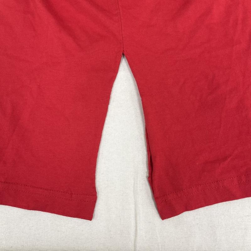 古着 USED Tシャツ 半袖 週刊ファミ通 ロゴ プリント Tシャツ カットソー 赤 / レッド / red メンズ USED 古着 中古 50167674