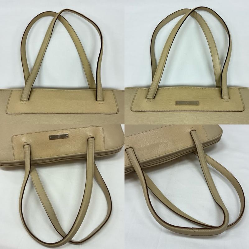 グッチ GUCCI トートバッグ トートバッグ オールド 002-1122 レザー ラウンドジップ トート バッグ A4収納 ロゴ メタル プレート - レディース USED 古着 中古 50167697