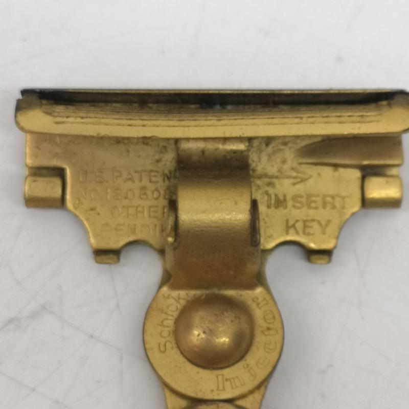 ヴィンテージ VINTAGE ファッション小物 ファッション小物 30s 40s シック エバーシャープ インジェクター 安全カミソリ - 金 / ゴールド / gold color X 橙 / オレンジ / orange メンズ USED 古着 中古 50167707