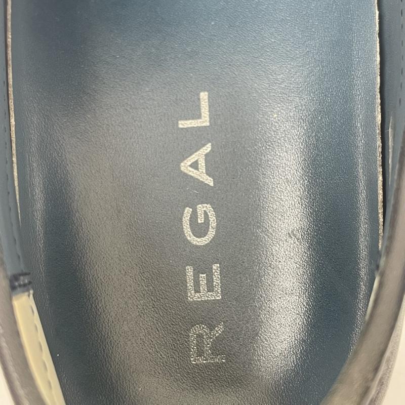 リーガル REGAL スリッポン スリッポン 56HR ヴァンプ コブラヴァンプ デザイン スリッポン シューズ 26.5cm 黒 / ブラック / black メンズ USED 古着 中古 50167736