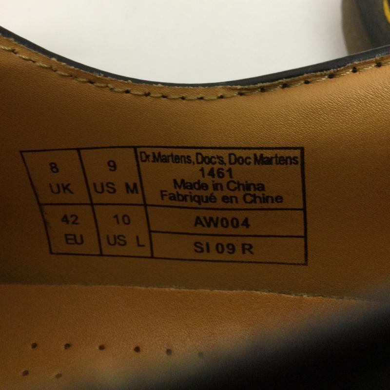 ドクターマーチン Dr.Martens 革靴 革靴 Dr.Martens 1461 3ホールシューズ AW004 UK:8 黒 / ブラック / black メンズ USED 古着 中古 50167742