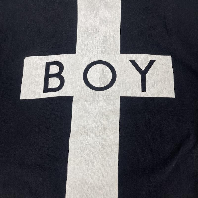 ボーイロンドン BOY LONDON Tシャツ 半袖 クロス 十字架 ロゴ プリント Tシャツ カットソー XL 黒 / ブラック / black メンズ USED 古着 中古 50167772