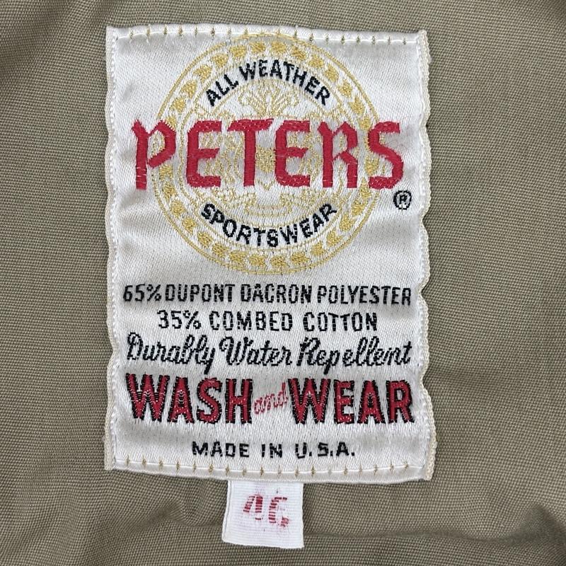 ヴィンテージ VINTAGE ジャケット、上着 ジャンパー、ブルゾン PETERS 60年代 USA製 スイングトップ ハリントン ジャケット TALON タロンジップ 60s 46 メンズ USED 古着 中古 50167825