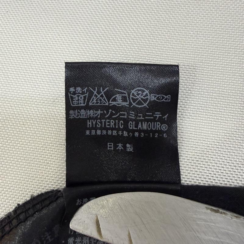 ヒステリックグラマー HYSTERIC GLAMOUR Tシャツ 半袖 DARK CARNIVAL フォトプリントTシャツ ドルマンTシャツ black FREE FREE 黒 / ブラック / black レディース USED 古着 中古 50167989