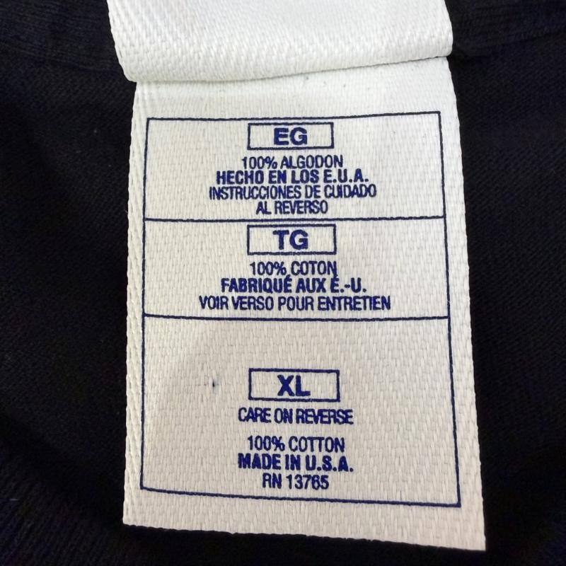 USフルギ US古着 Tシャツ 半袖 98s SUPER BGOWL 32 USA製 NFL デンバーブロンコス チャンピオンリング グラフィックTシャツ black XL XL プリント 黒 / ブラック / black メンズ USED 古着 中古 50167994