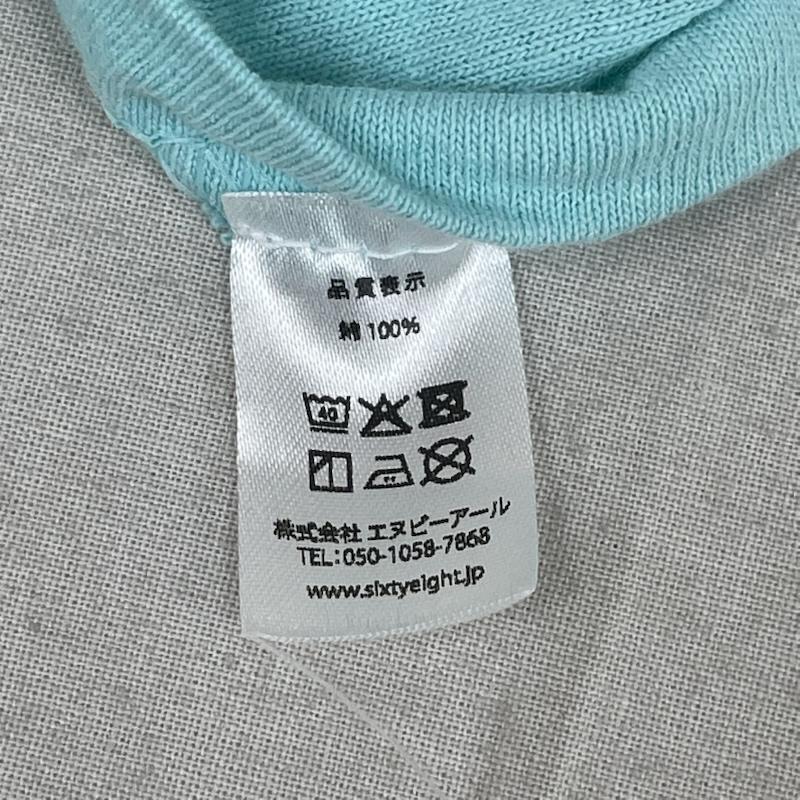 シックスティエイトアンドブラザーズ 68&brothers Tシャツ 半袖 The NYC & Co Print Tee ティファニーブルー 半袖 Tシャツ XL 水色 / ライトブルー / メンズ USED 古着 中古 50168027