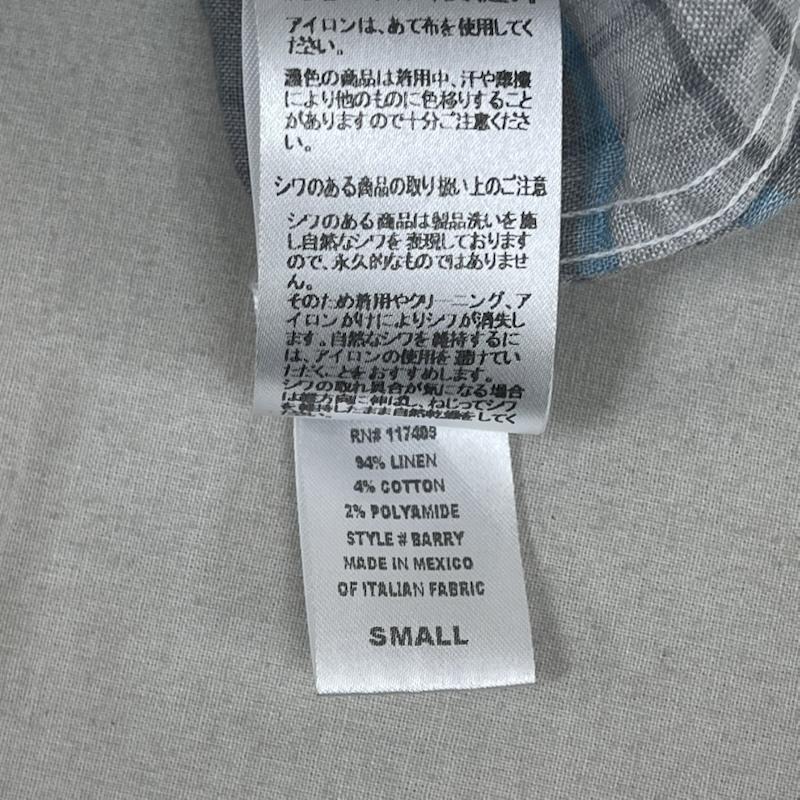 古着 USED シャツ、ブラウス 長袖 Frank & Eileen BARRY チェック柄 カジュアル シャツ S 水色 / ライトブルー / レディース USED 古着 中古 50168219