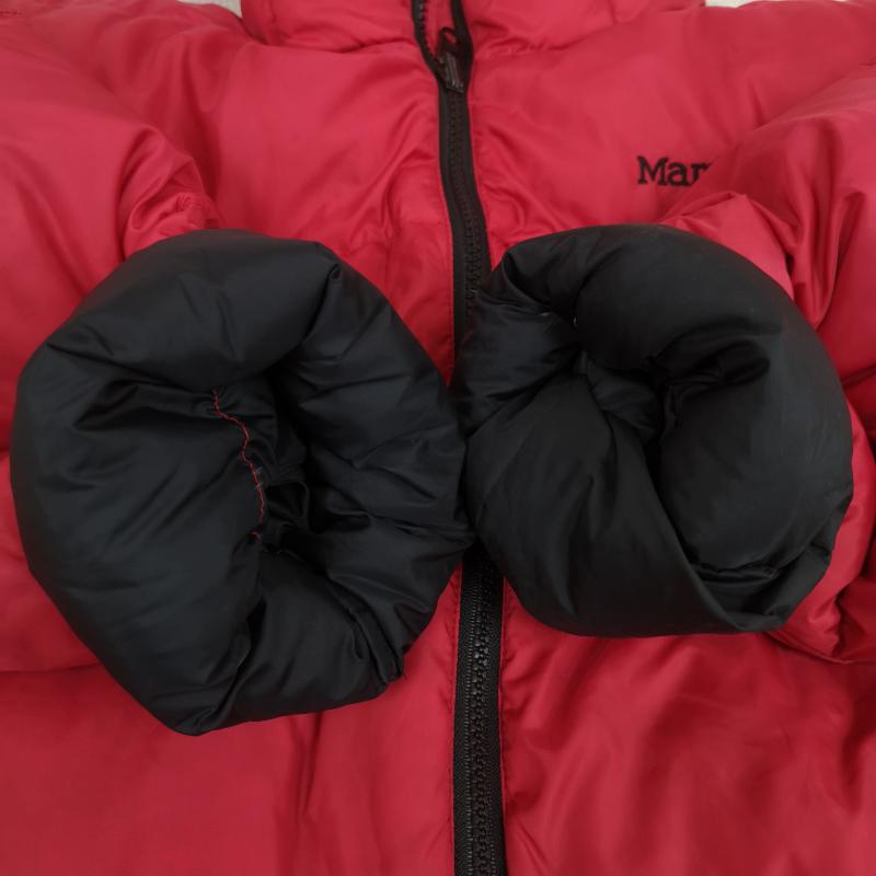 マーモット Marmot ジャケット、上着 ダウンジャケット 90s ワンポイント ロゴ刺繡 ダウン ジャケット 5635K S 赤 / レッド / red メンズ USED 古着 中古 50168363