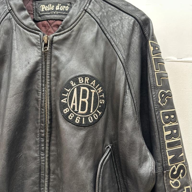 古着 USED ジャケット、上着 レザージャケット Pelle d oro ヴィンテージ レザー ジャケット - 黒 / ブラック / black メンズ USED 古着 中古 50168394