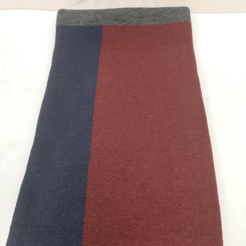 フレッドペリー FRED PERRY マフラー マフラー ローレル 刺繍ロゴ フリンジ付き マフラー えんじ / ワインレッド / dark red メンズ USED 古着 中古 50168438