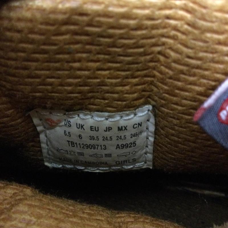 ティンバーランド Timberland ブーツ ショートブーツ timberland TB112909713 A9925 ワークブーツ 24.5cm キャメル / キャメル / レディース USED 古着 中古 50168441