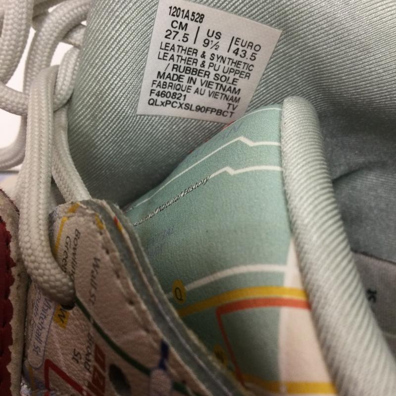 アシックス ASICS スニーカー スニーカー アシックス ゲルライト III OG ホワイト ピーコート 1201A528 27.5cm 白 / ホワイト / white X 青 / ブルー / blue メンズ USED 古着 中古 50168452