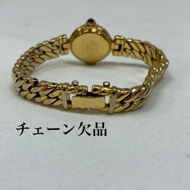 セイコー SEIKO 腕時計 アナログ(クォーツ式) 1F20-OB70 EXCELINE エクセリーヌ ダイヤモンド ルビー 白蝶貝 クォーツ 腕時計 ヴィンテージ - レディース USED 古着 中古 50168477