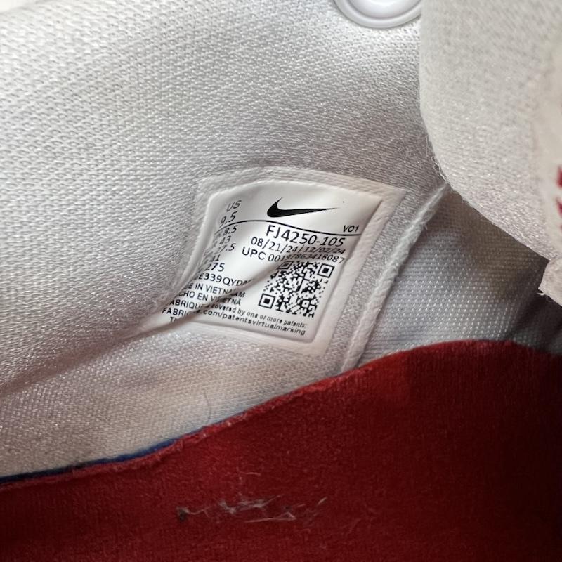ナイキ NIKE スニーカー スニーカー Book 1 Cortez Forrest Gump FJ4250-105 27.5cm 白 / ホワイト / white メンズ USED 古着 中古 50168505
