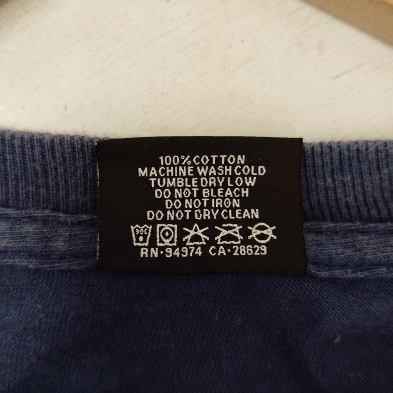 ステューシー STUSSY Tシャツ 長袖 ロンT ショーンフォント GUAM バック ロゴ S 紺 / ネイビー / navy メンズ USED 古着 中古 50168553