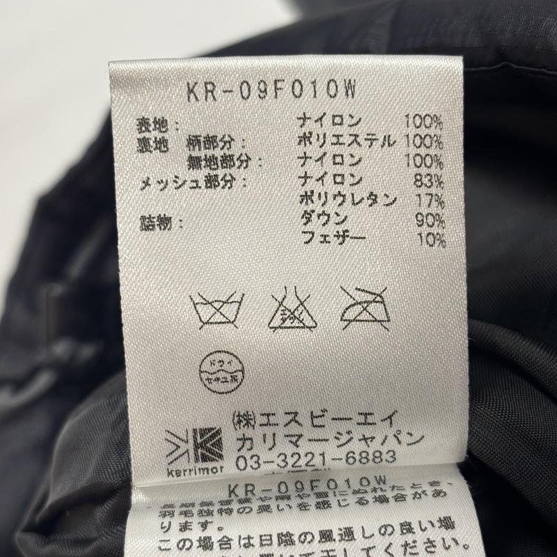 カリマー Karrimor ジャケット、上着 ダウンジャケット KR-09F010W ナイロン フード ダウン ジャケット M 黒 / ブラック / black レディース USED 古着 中古 50168588