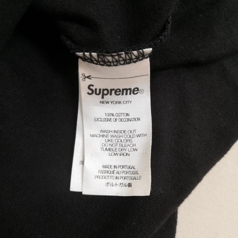 シュプリーム Supreme Tシャツ 半袖 23SS エンブレム風 グラフィック 半袖 Tシャツ S/S TEE M 黒 / ブラック / black メンズ USED 古着 中古 50168668