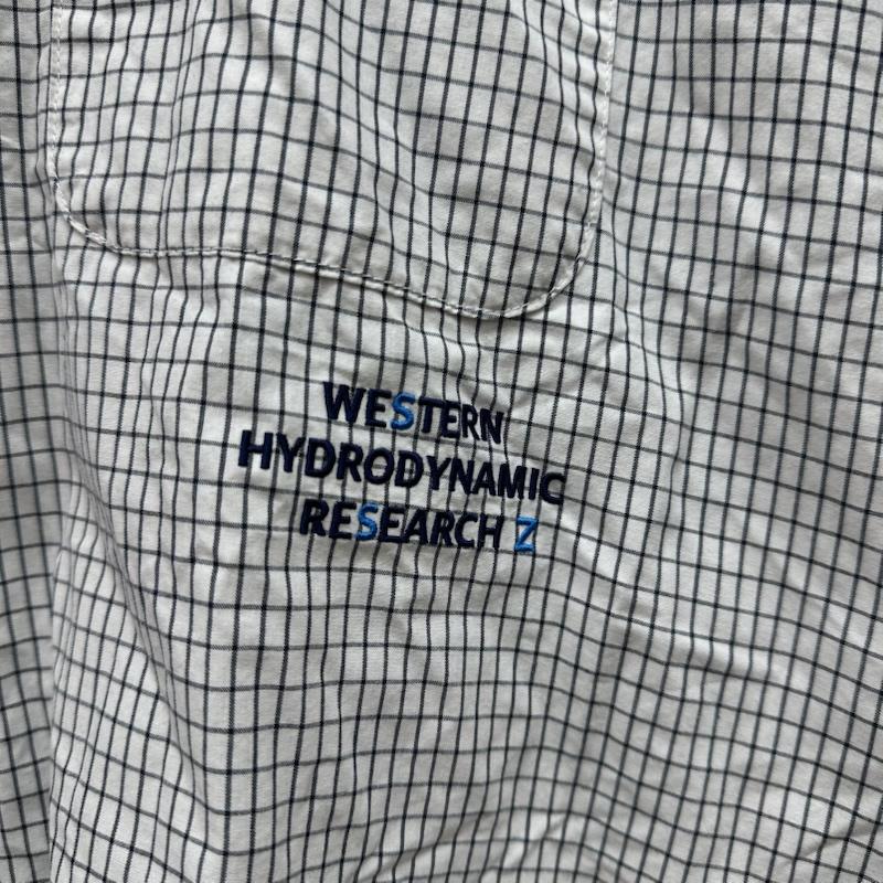 ビームス エスエスゼット BEAMS SSZ シャツ、ブラウス 長袖 25AW 別注 WHR BD SHIRT オーバーサイズチェックボタンダウンシャツ 11-11-1296-139 M 白 / ホワイト / white メンズ USED 古着 中古 50168696