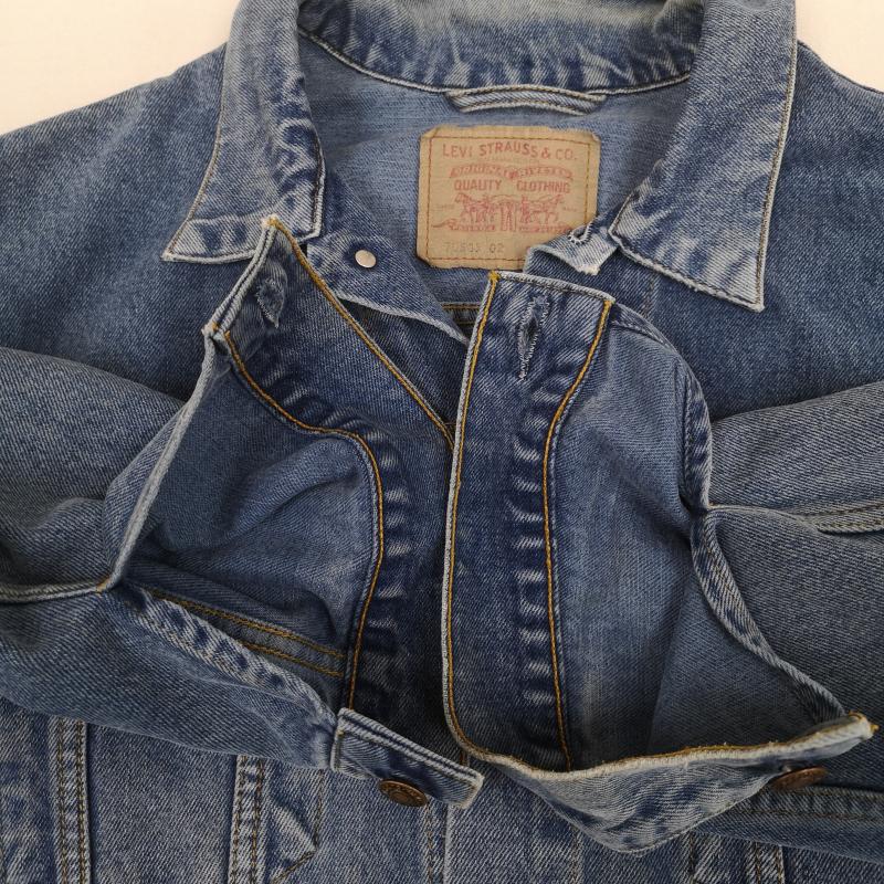 リーバイストラウスアンドコー Levi Strauss & co. ジャケット、上着 ジャンパー、ブルゾン バギー デニム トラッカー ジャケット Gジャン 70503-02 XL インディゴ / インディゴ / Indigo メンズ USED 古着 中古 50168702