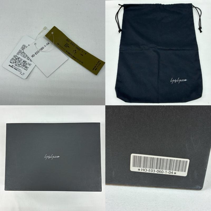 ヨウジヤマモトプールオム Yohji Yamamoto POUR HOMME ブーツ ショートブーツ 24AW プラットフォーム シューズ HO-E03-060-1-04 コットン キャンバス カウレザー ラバーソール 27.0cm メンズ USED 古着 中古 50168782