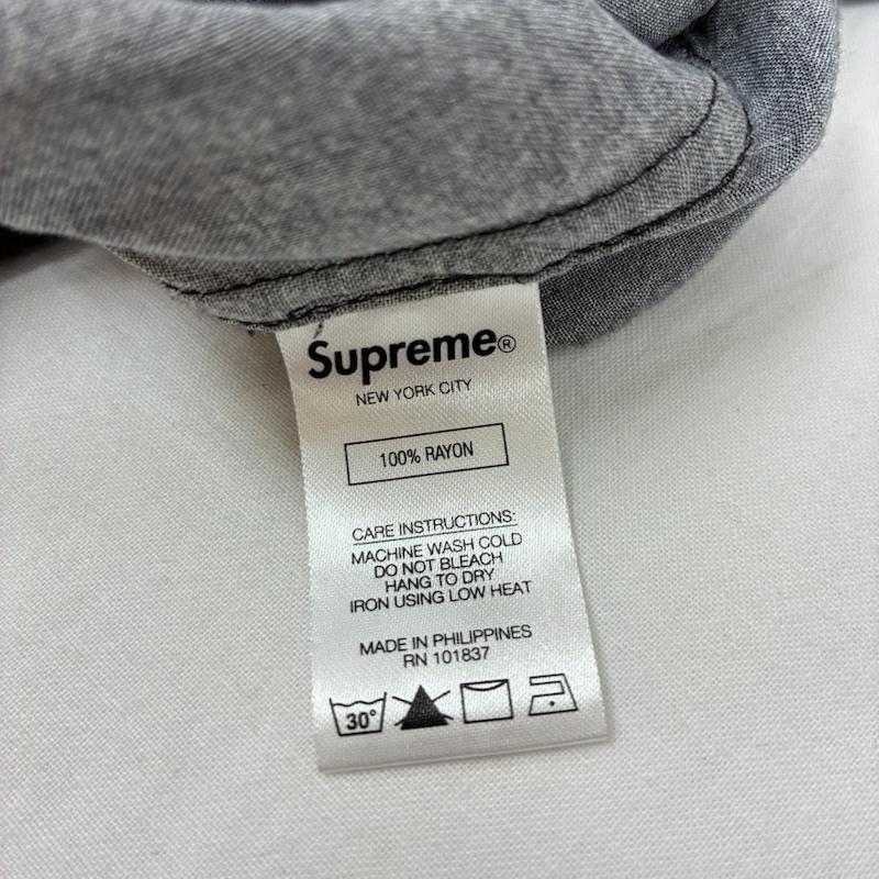 シュプリーム Supreme シャツ、ブラウス 半袖 20AW BLOW BACK RAYON S/S SHIRT リップ グラフィック アート オープンカラー レーヨン シャツ M メンズ USED 古着 中古 50168786