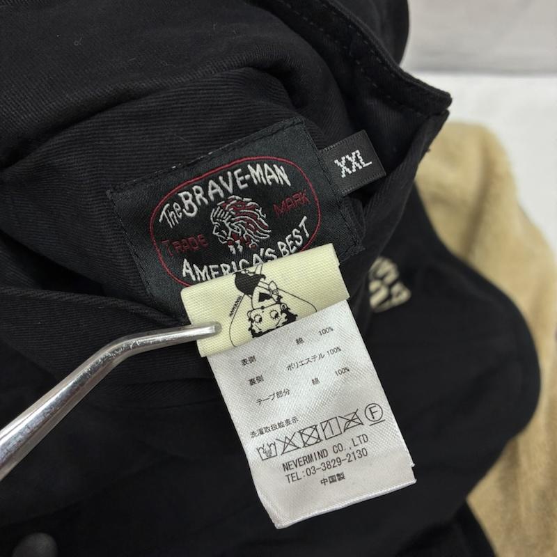 古着 USED コート コート一般 The Brave-Man ブレイブマン Betty Boop リバーシブル モッズコート フェイクムートン ボア XXL メンズ USED 古着 中古 50168805