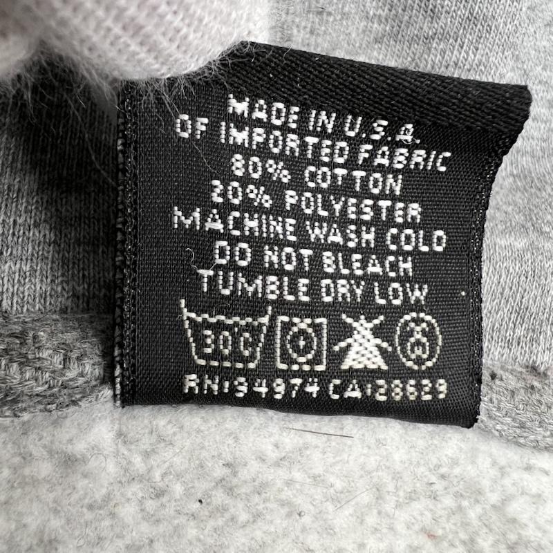 ステューシー STUSSY パーカー 長袖 00s USA製 8ボール スウェット パーカー XL 灰 / グレー / gray メンズ USED 古着 中古 50168850