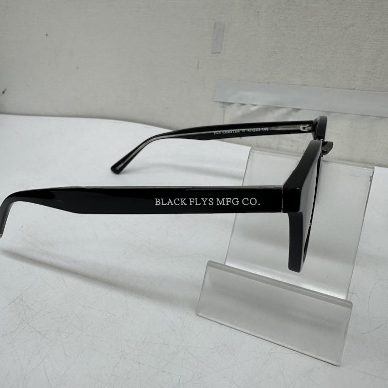 ブラックフライズ BLACK FLYS めがね・サングラス サングラス FLY CHESTER サングラス ケース付属 BF-1325-07 - 黒 / ブラック / black X 緑 / グリーン / green メンズ USED 古着 中古 50169047