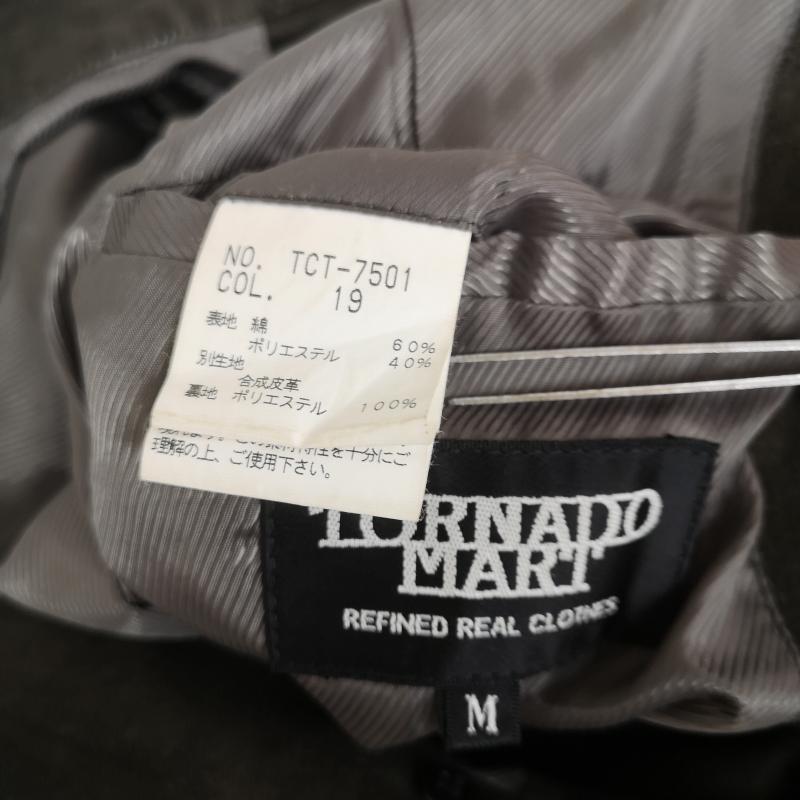 トルネードマート TORNADO MART コート コート一般 ウール ツイル ドレープ コート TCT-7501 M 黒 / ブラック / black メンズ USED 古着 中古 50169070