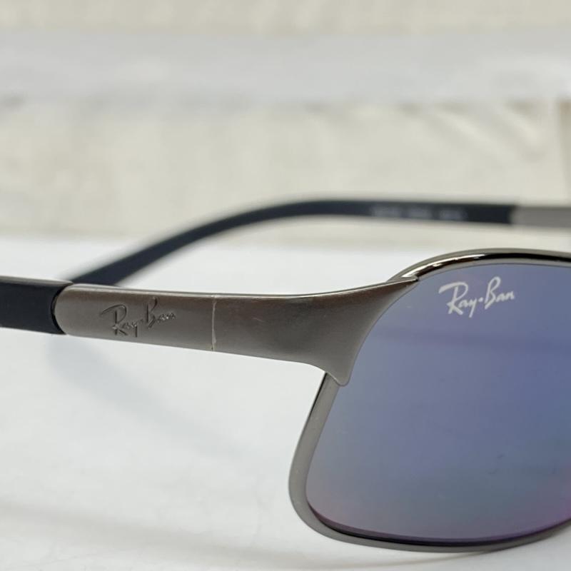 レイバン Ray-Ban めがね・サングラス サングラス RB3149 イタリア製 デルピエロモデル スクエア メタルフレーム サングラス 黒 / ブラック / black メンズ USED 古着 中古 50169082