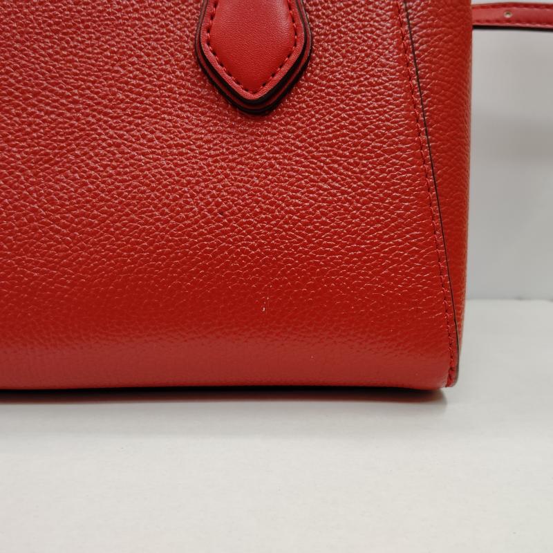 マイケルコース MICHAEL KORS ハンドバッグ ハンドバッグ 2WAY ハンド バッグ ダリア 2in1 サッチェル スモール 35F0GDIC1L - 赤 / レッド / red X 茶 / ブラウン / brown レディース USED 古着 中古 50169091
