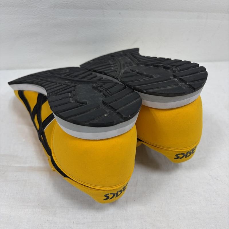 アシックス ASICS スニーカー スニーカー OC RUNNER オーシーランナー ローカット スニーカー 27.0cm ロゴ、文字 黄 / イエロー / yellow X 黒 / ブラック / black メンズ USED 古着 中古 50169159
