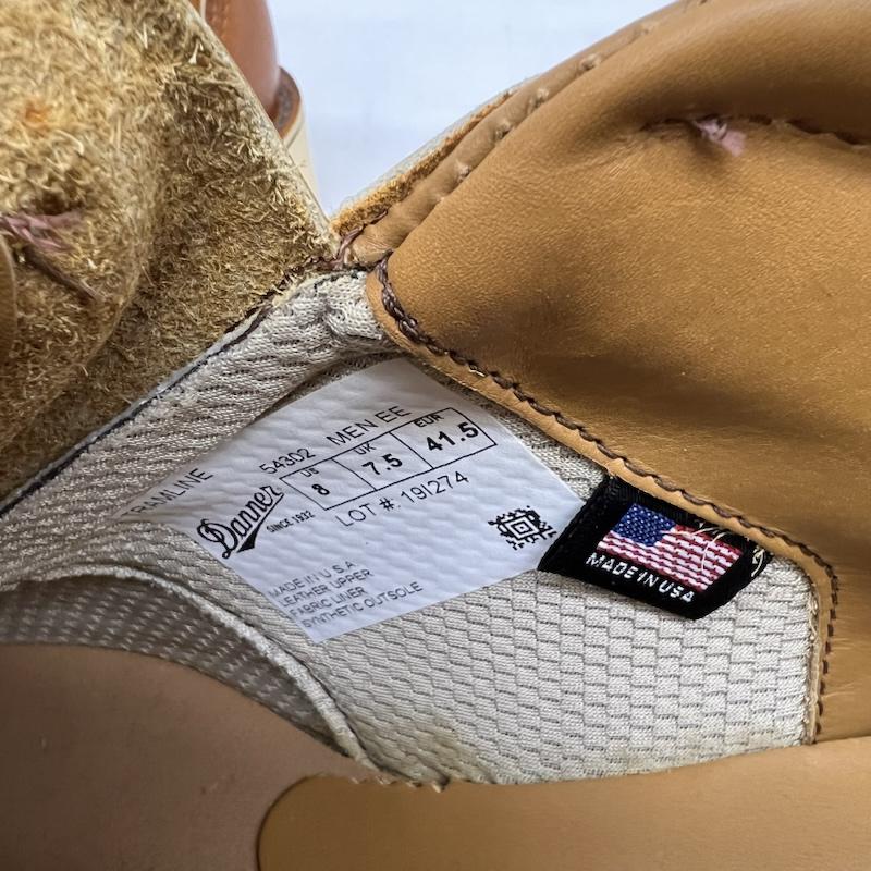 ダナー Danner ブーツ 一般 USA製 54302 トラムライン マウンテン ブーツ US:8 茶 / ブラウン / brown メンズ USED 古着 中古 50169236