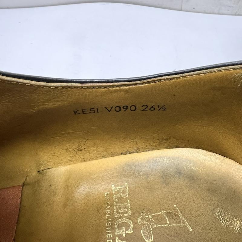 リーガル REGAL 革靴 革靴 V090 ストレートチップ レザー ドレスシューズ ビジネス 26.5cm 黒 / ブラック / black メンズ USED 古着 中古 50169242