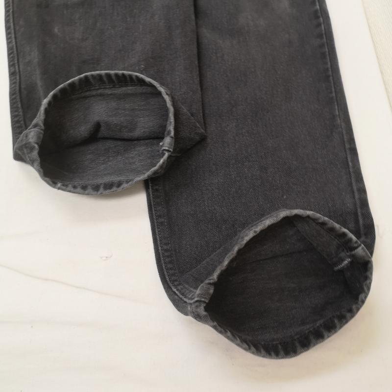 リーバイストラウスアンドコー Levi Strauss & co. パンツ デニム、ジーンズ ジップフライ ルーズ フィット テーパード デニム パンツ 560 33インチ 黒 / ブラック / black X インディゴ / インディゴ / Indigo メンズ USED 古着 中古 50169276