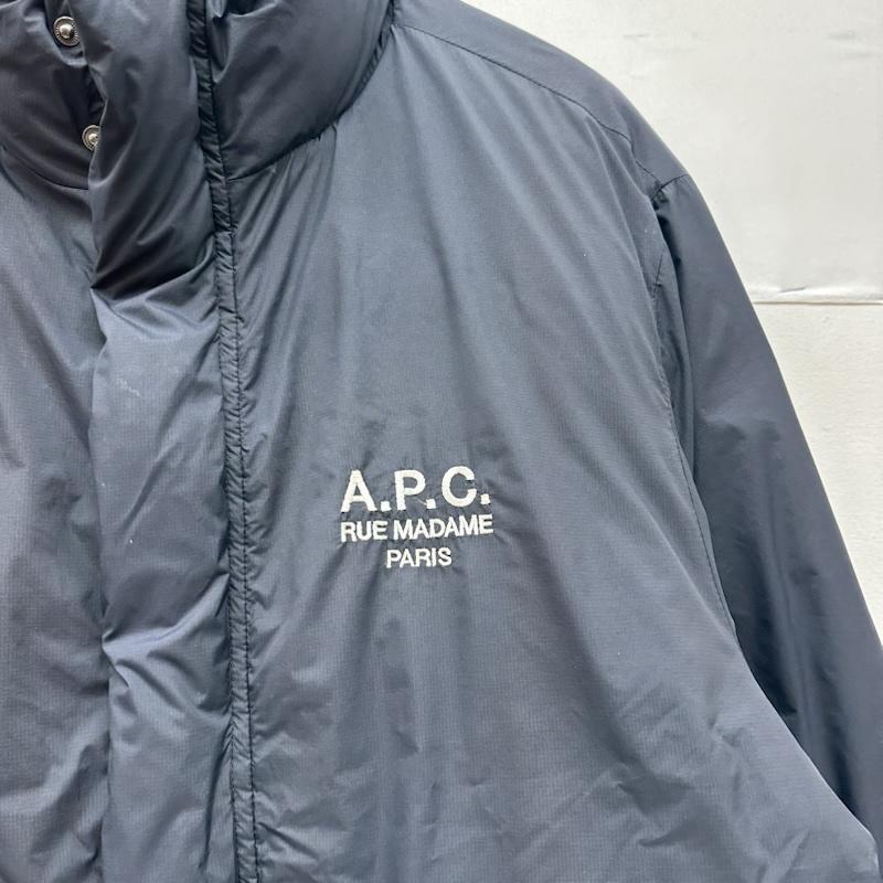 アーペーセー A.P.C. ジャケット、上着 ジャンパー、ブルゾン Raymond ナイロン 中綿 ジャケット M 黒 / ブラック / black メンズ USED 古着 中古 50169279